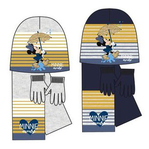 Disney Minnie Rain παιδικό σετ σκουφάκι 5880263