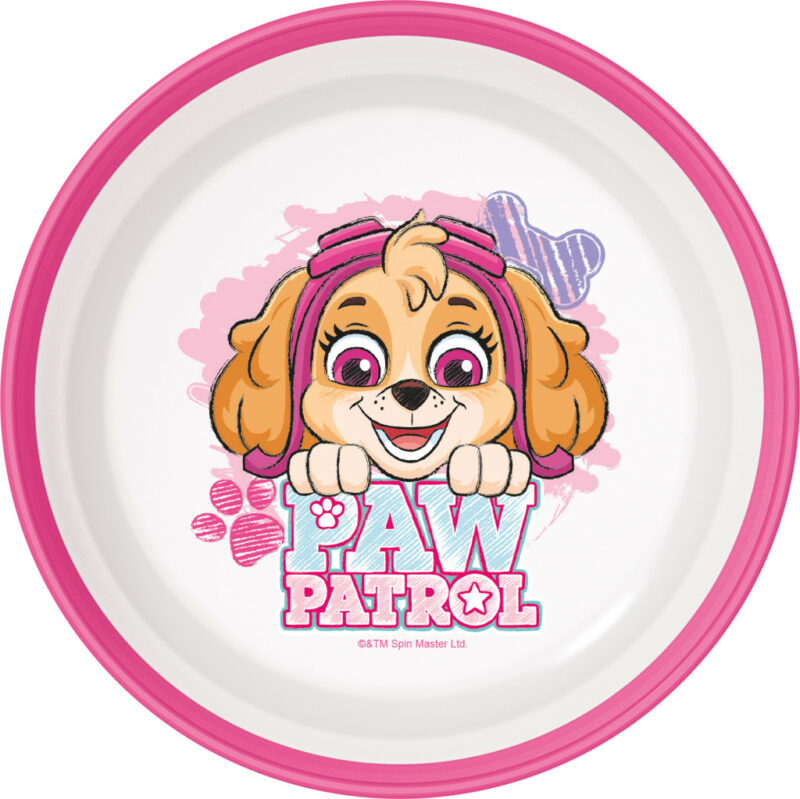 Paw Patrol Sketch αντιολισθητικό Παιδικό πλαστικό βαθύ πιάτο για μικροκύματα 5896188