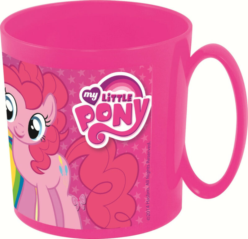 My Little Pony Ροζ Παιδική πλαστική κούπα για μικροκύματα 350 ml 5896061