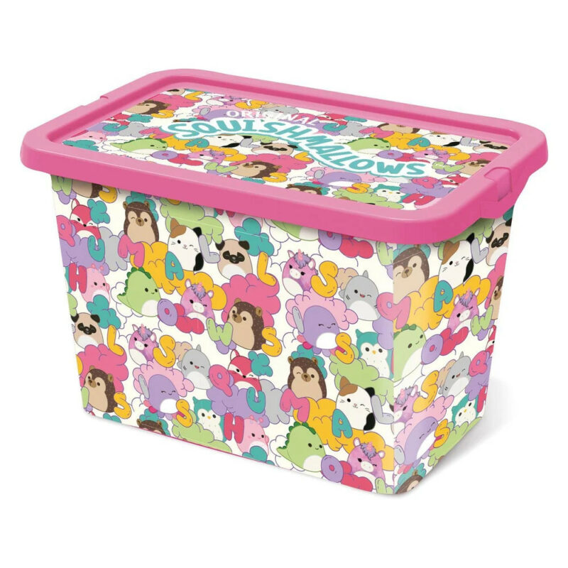 Squishmallows Pluffy Πλαστικό Αποθήκευσης Κουτί 7 L 5896691