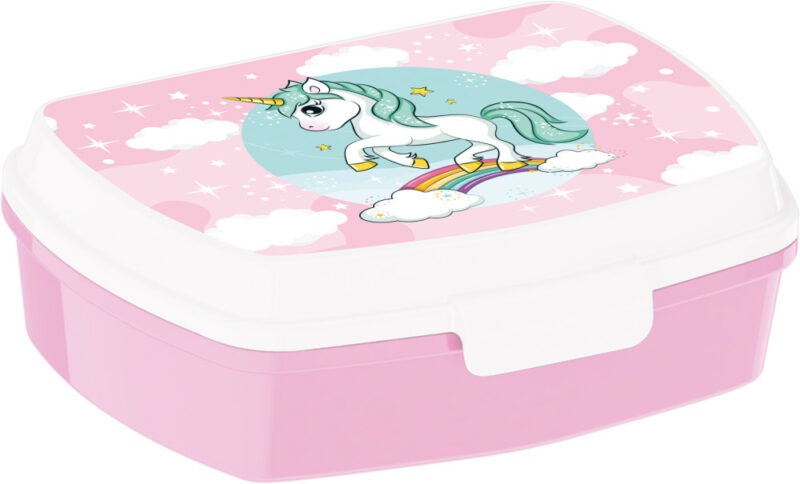 Unicorn Range Παιδικό Φαγητοδοχείο 16×12×5 cm Χωρίς BPA 5897658