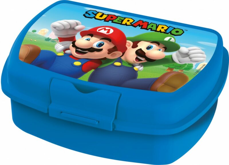 Super Mario Urban Παιδικό Φαγητοδοχείο 16×12×5 cm Χωρίς BPA 5873238