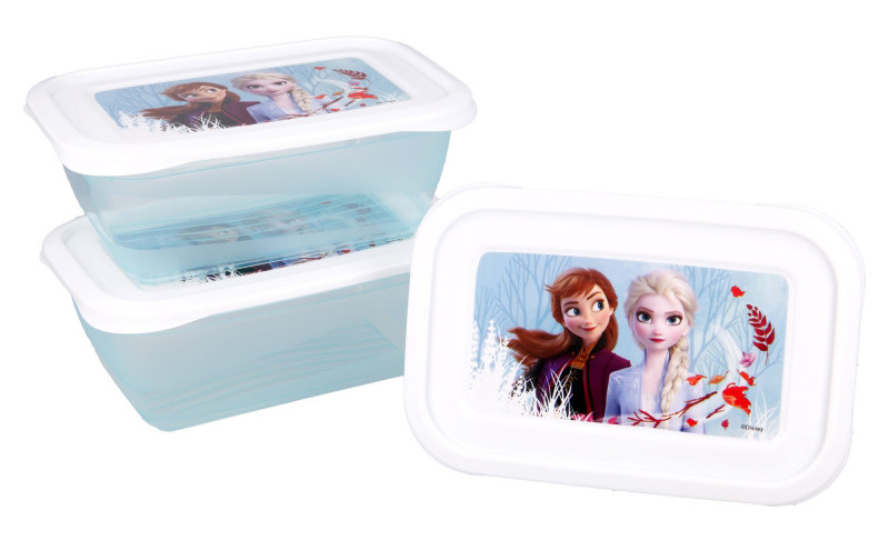 Disney Frozen Blue Forest Παιδικό Φαγητοδοχείο 15×10×7 cm 540 ml Χωρίς BPA 5897555