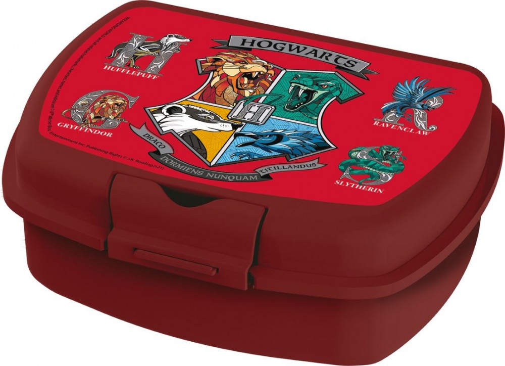 Harry Potter Urban Παιδικό Φαγητοδοχείο 16×12×5 cm Χωρίς BPA