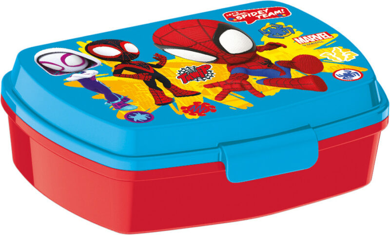 Spiderman Spidey Παιδικό Φαγητοδοχείο 16×12×5 cm Χωρίς BPA 5897642