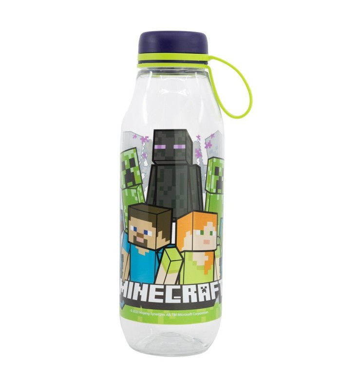 Minecraft Creeper Squad Ecozen plastic bottle with screw cap 650 ml 6059857