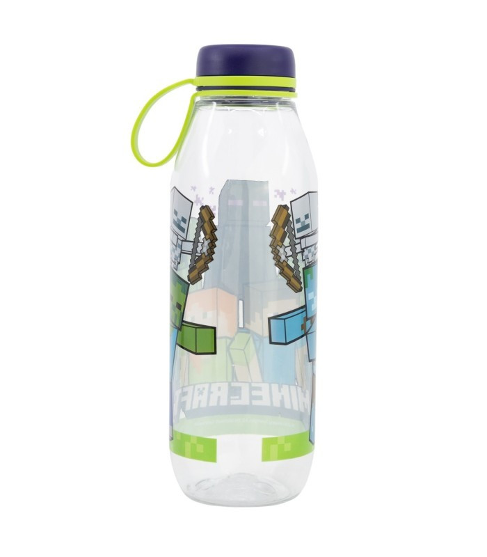 Minecraft Creeper Squad Ecozen plastic bottle with screw cap 650 ml 6059858