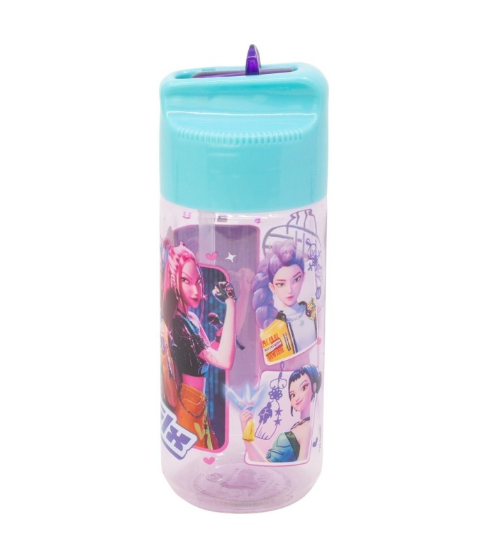 K-pop Demon Hunters Energy Hydro plastic water bottle with straw 430 ml 6059848