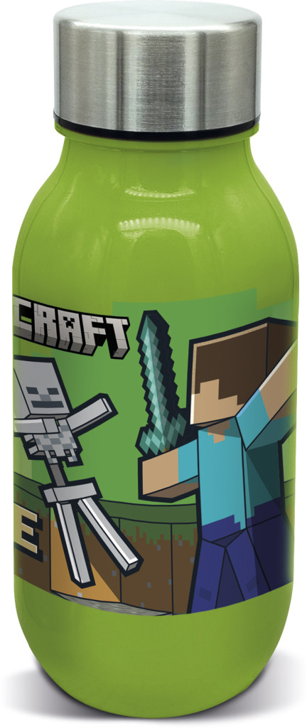 Minecraft Battle plastic bottle with screw cap 430 ml 6059855