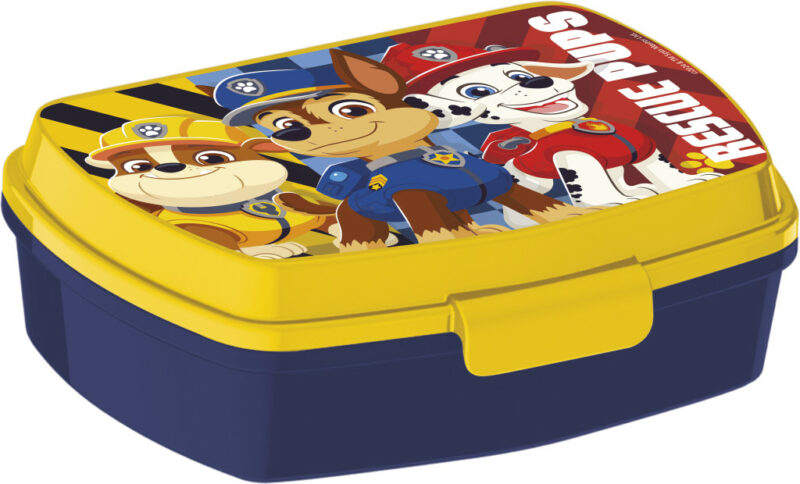 Paw Patrol Rescue Pups funny plastic sandwich box 6059832