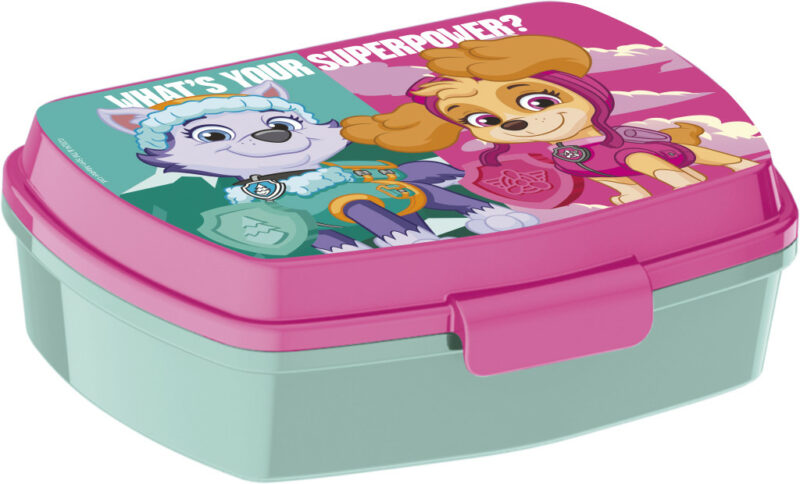 Paw Patrol Superpowers funny plastic sandwich box 6059834