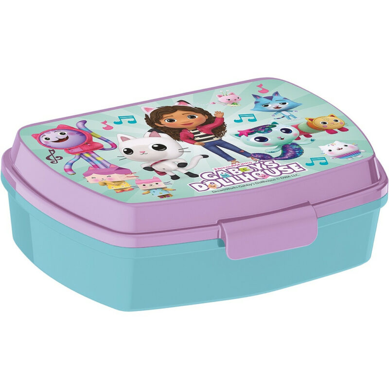 Gabby’s Dollhouse Παιδικό Φαγητοδοχείο 16×12×5 cm Χωρίς BPA 5897597