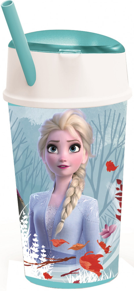 Disney Frozen Παιδικό Ποτήρι και Δοχείο Σνακ 18 5895081