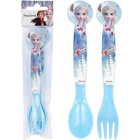 Disney Frozen Blue Forest Σετ Παιδικών Μαχαιροπίρουνων 2 Τεμαχίων 5872203