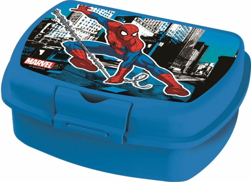 Spiderman Urban Παιδικό Φαγητοδοχείο 16×12×5 cm Χωρίς BPA 5873223