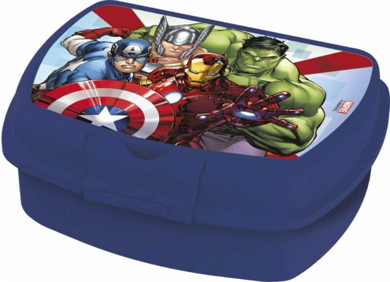 Avengers Urban Παιδικό Φαγητοδοχείο 16×12×5 cm Χωρίς BPA 5897549