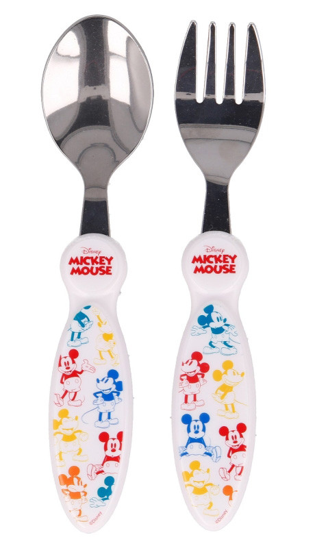 Disney Mickey Fun-Tastic Σετ Παιδικών Μαχαιροπίρουνων 2 Τεμαχίων 5872213