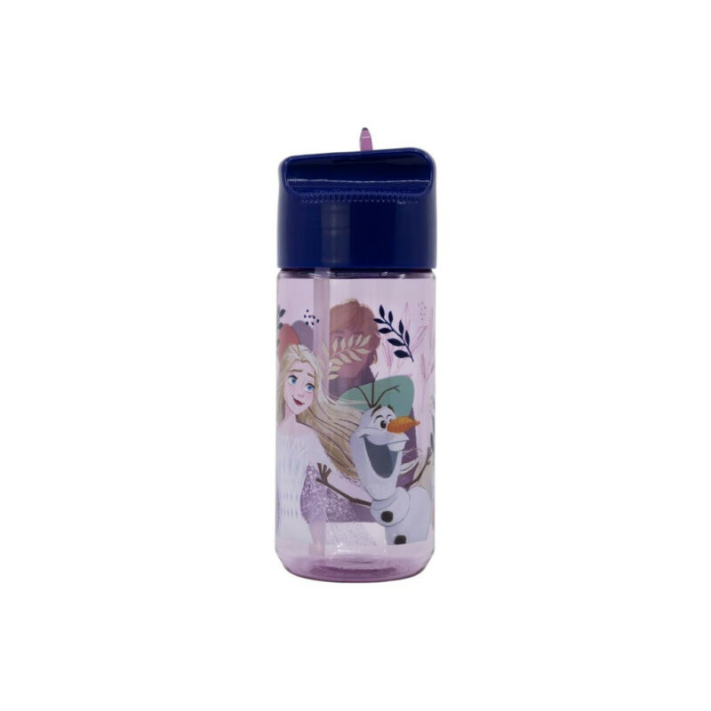 Disney Frozen Journey Πλαστικό Παγούρι με Καλαμάκι 430 ml 5898696