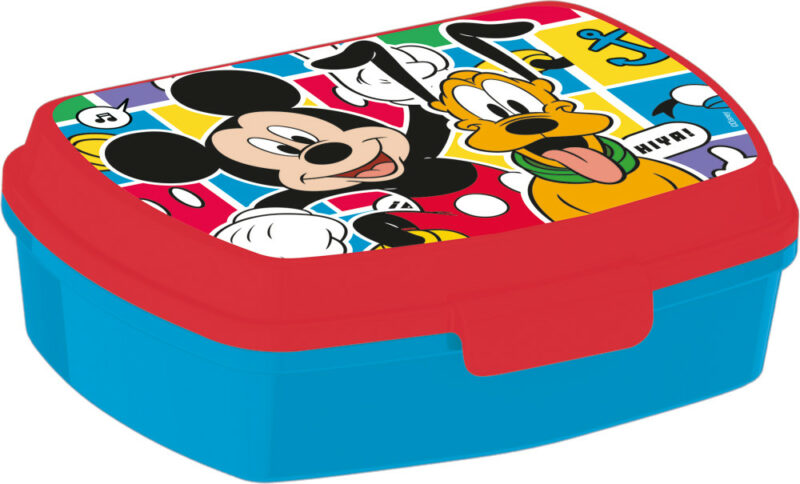 Disney Mickey Better Together Παιδικό Φαγητοδοχείο 16×12×5 cm Χωρίς BPA 5897583