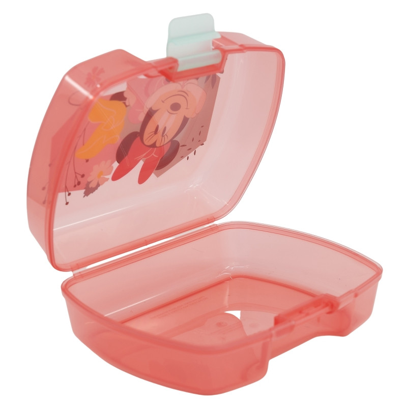 Disney Minnie Being More Premium Παιδικό Φαγητοδοχείο 18×14×7 cm Χωρίς BPA 5873192