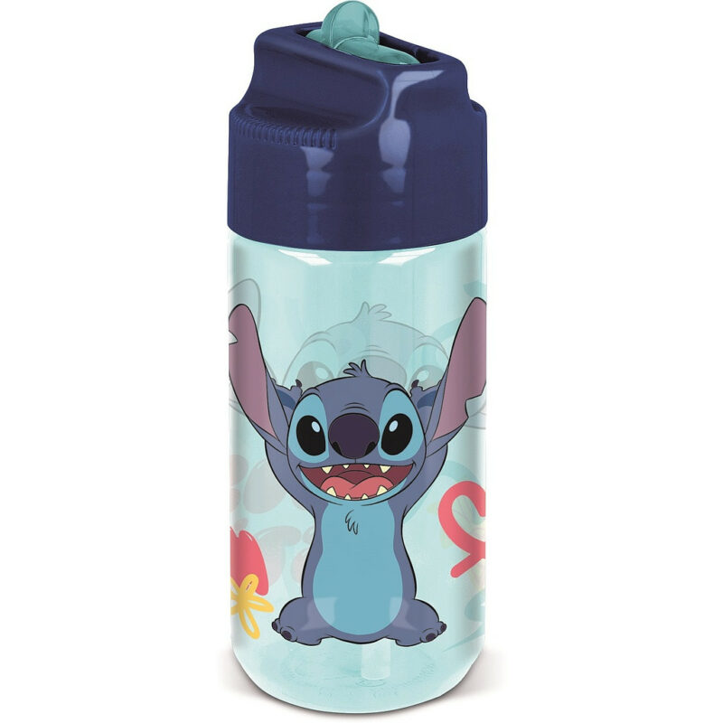 Disney Lilo & Stitch Palms Πλαστικό Παγούρι με Καλαμάκι 430 ml 5898713