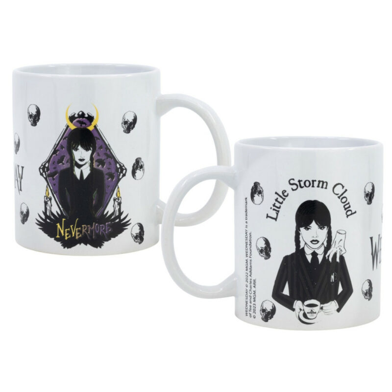 Wednesday Nevermore Πορσελάνινη Κούπα 325 ml 5898503