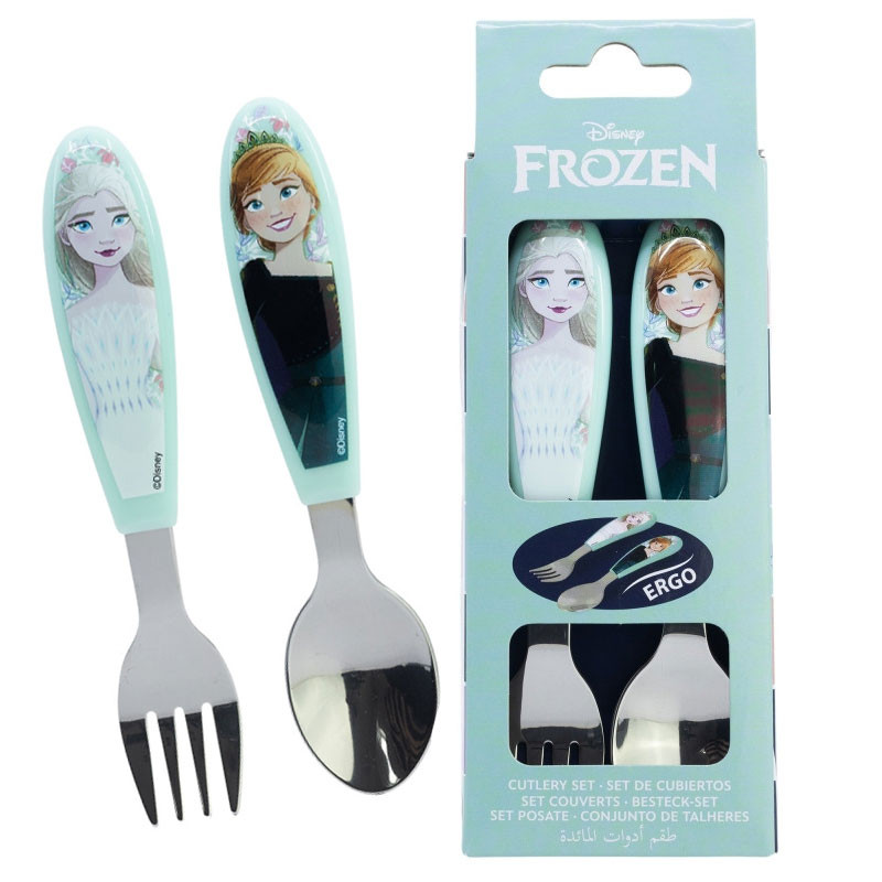 Disney Frozen Snowy Tale Σετ Παιδικών Μαχαιροπίρουνων 2 Τεμαχίων 5895530
