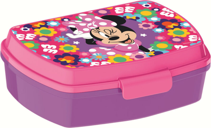 Disney Minnie Bold Florals Παιδικό Φαγητοδοχείο 17×14×6 5897585