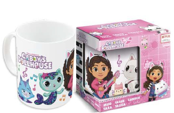 Gabby’s Dollhouse Music Πορσελάνινη Κούπα 235 ml 5898413