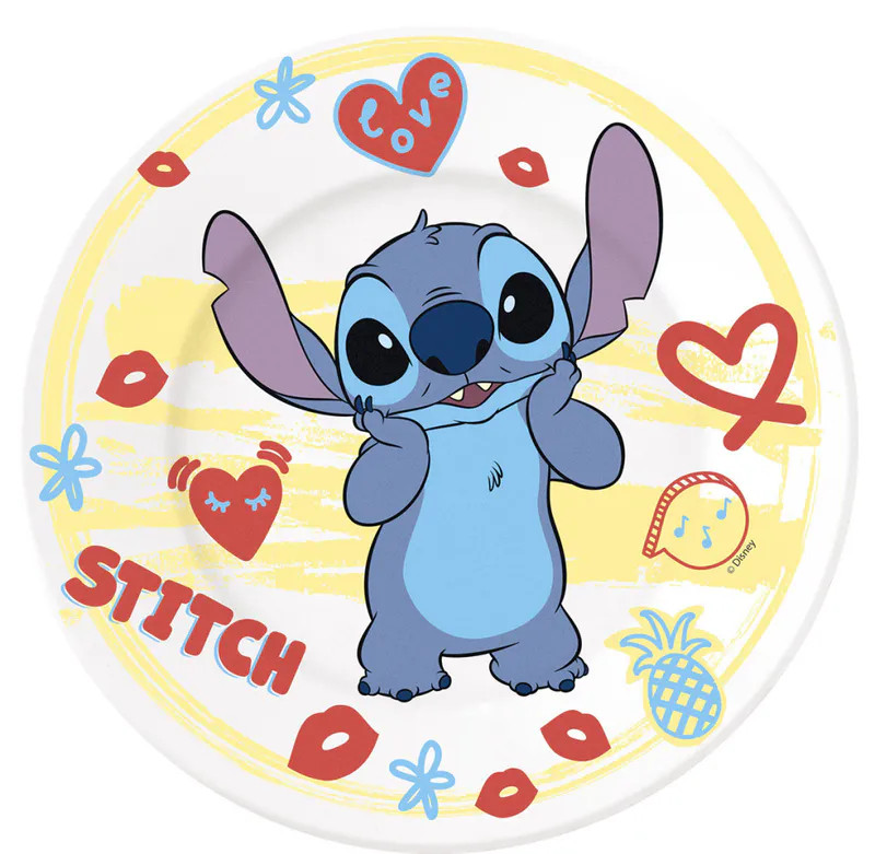 Disney Lilo & Stitch Heart Παιδικό Σετ Φαγητού 3 Τεμαχίων 5927403