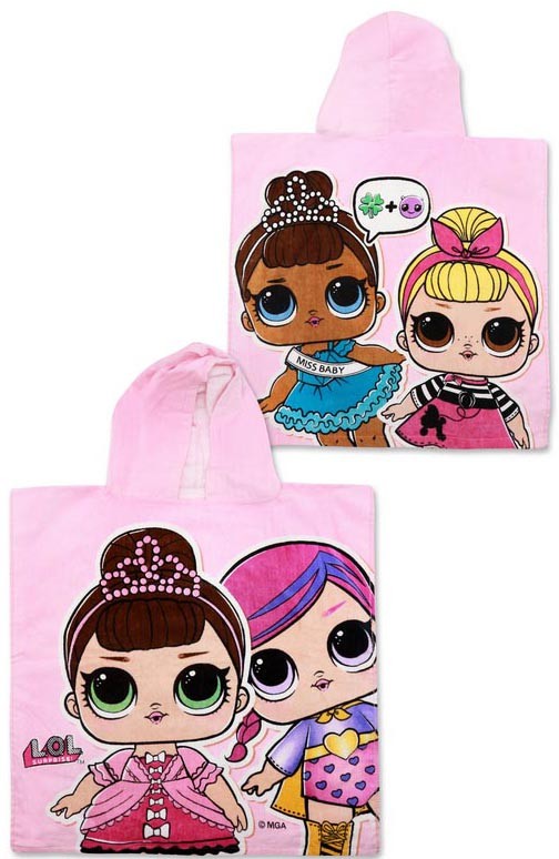 LOL Surprise Crown Πετσέτα θαλάσσης πόντσο Βαμβάκι 50×115 cm 5873755