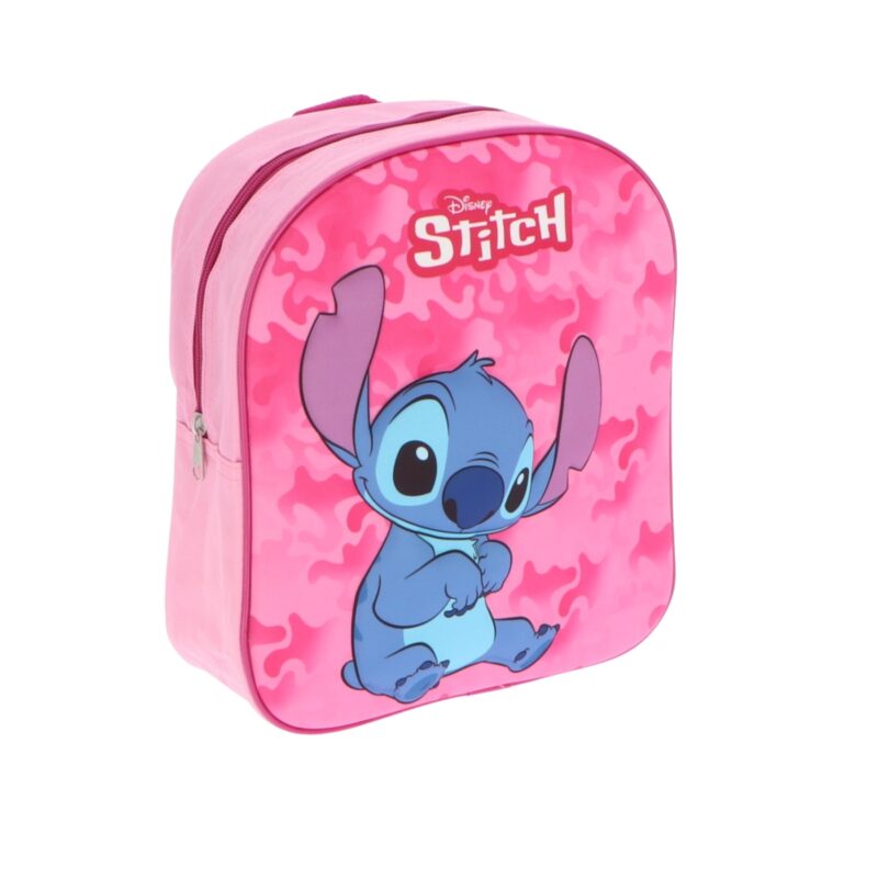 Disney Lilo & Stitch Παιδικό Σακίδιο Πλάτης Ροζ 5901542