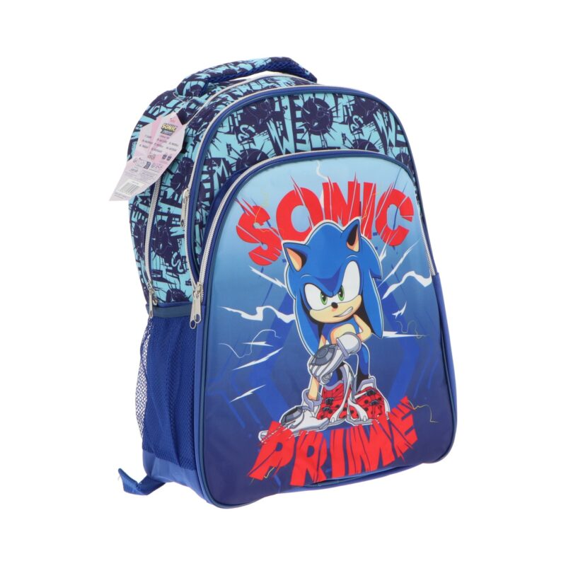 Sonic the Hedgehog Παιδικό Σακίδιο Πλάτης Μπλε 32 x 42 εκ 5901925