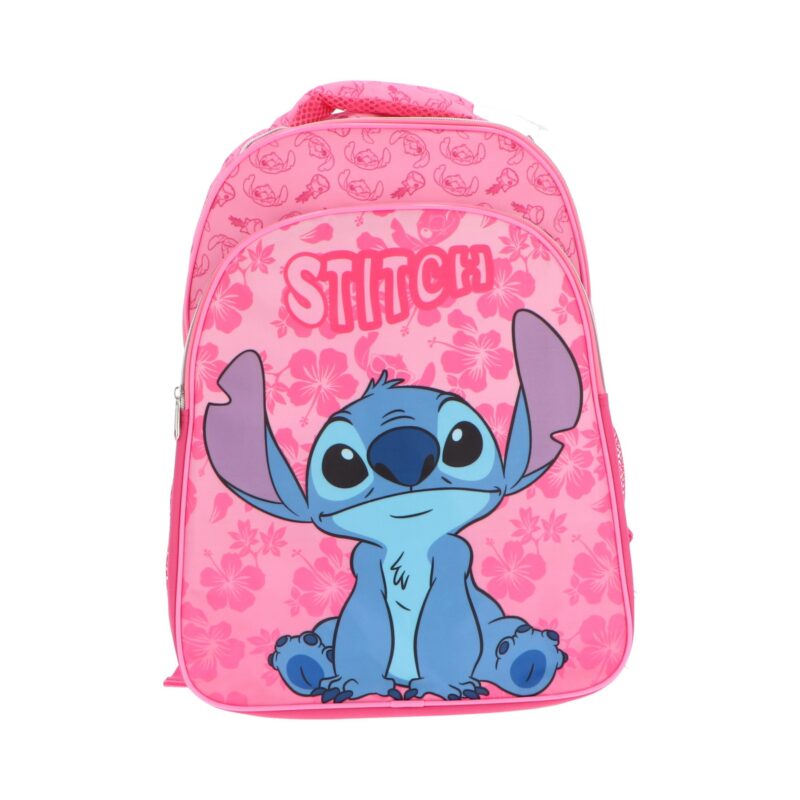 Disney Lilo & Stitch Παιδικό Σακίδιο Πλάτης Ροζ 32×42 cm 5901617