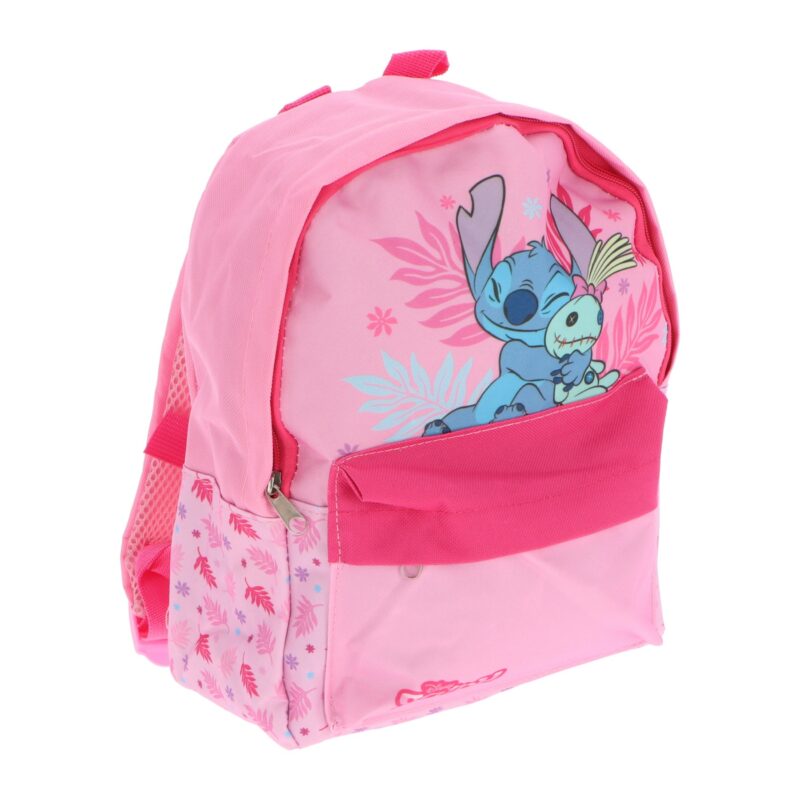 Disney Lilo & Stitch Παιδικό Σακίδιο Πλάτης Ροζ 24x12x30 cm 5901549