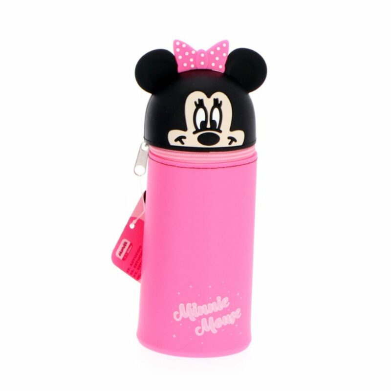 Disney Minnie Mouse Σιλικονούχα Κασετίνα Μολυβοθήκη Ροζ 6 x 6 x 19 εκ 5901808