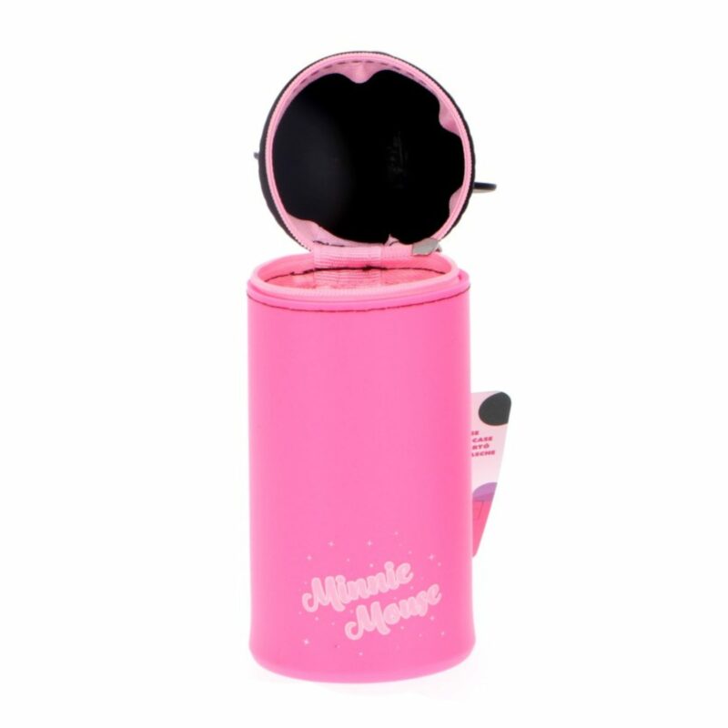 Disney Minnie Mouse Σιλικονούχα Κασετίνα Μολυβοθήκη Ροζ 6 x 6 x 19 εκ 5901810