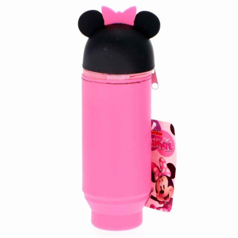 Disney Minnie Mouse Σιλικονούχα Κασετίνα Μολυβοθήκη Ροζ 6 x 6 x 19 εκ 5901811