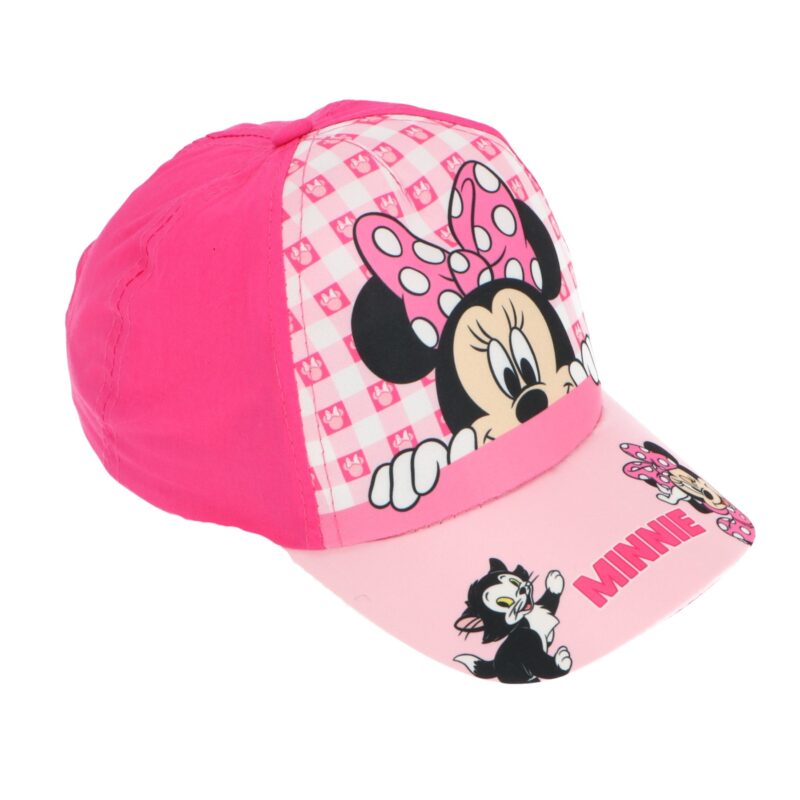 Disney Minnie Mouse Παιδικό Καπέλο με Γυαλιά Ηλίου Ροζ Βαμβακερό 53 cm 5901794