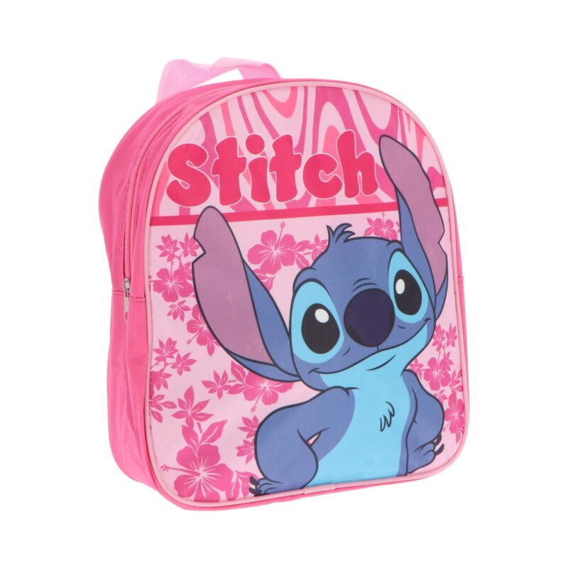 Disney Lilo & Stitch Παιδικό Σακίδιο Πλάτης Ροζ 26x10x30 cm 5901607