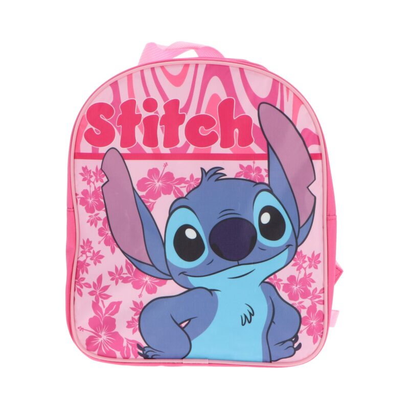 Disney Lilo & Stitch Παιδικό Σακίδιο Πλάτης Ροζ 26x10x30 cm 5901609
