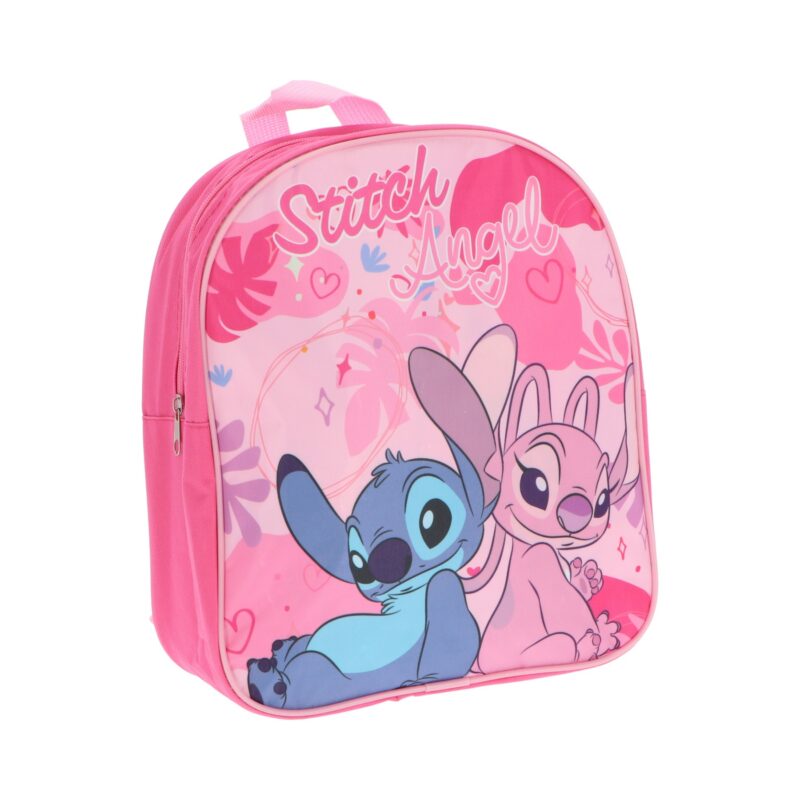 Disney Lilo & Stitch Παιδικό Σακίδιο Πλάτης Ροζ 26x10x30 cm 5901601