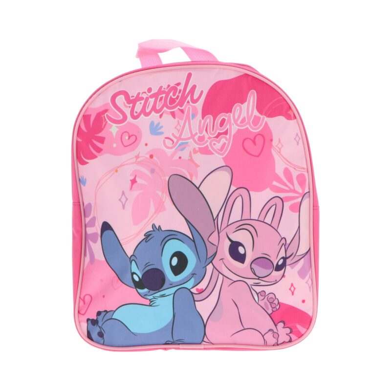 Disney Lilo & Stitch Παιδικό Σακίδιο Πλάτης Ροζ 26x10x30 cm 5901602
