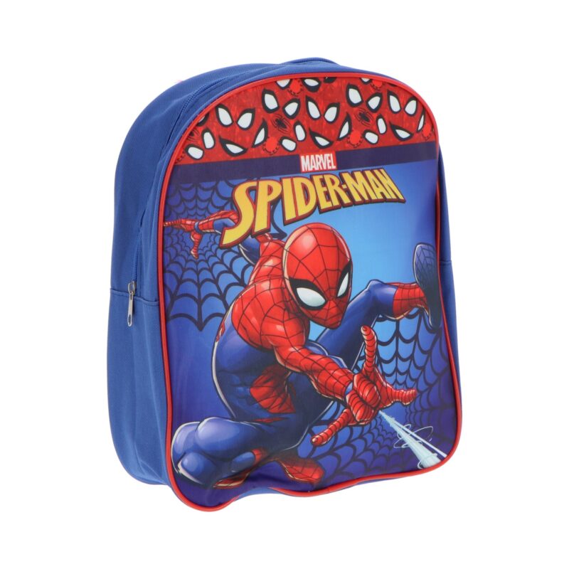 Spiderman Παιδικό Σακίδιο Πλάτης Μπλε 26x10x30 cm 5901704