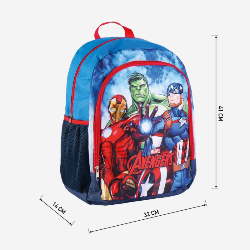 Avengers Παιδικό Σακίδιο Πλάτης Μπλε 32x14x41 cm 5901752