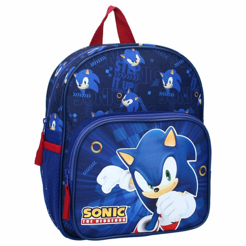 Sonic the Hedgehog Παιδικό Σακίδιο Πλάτης Μπλε 23 x 10 x 29 εκ 5901935