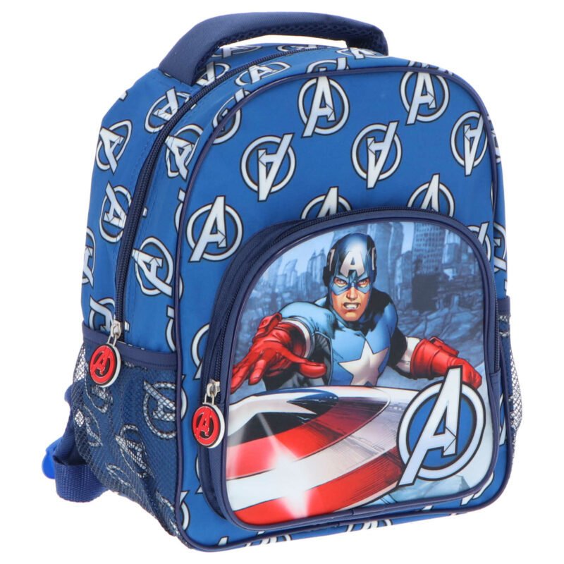 Avengers Παιδικό Σακίδιο Πλάτης Μπλε 24x14x30 cm 5901743