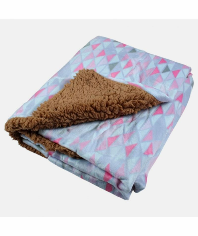 Tom & Kids Βρεφική Κουβέρτα Fleece με Παιδικά Σχέδια για Κορίτσι 6068874