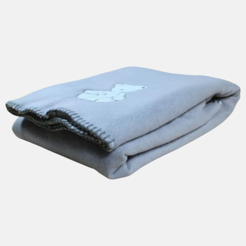 Tom & Kids Βρεφική Κουβέρτα Fleece με Κεντημένο Αρκουδάκι για Αγόρι 6068881