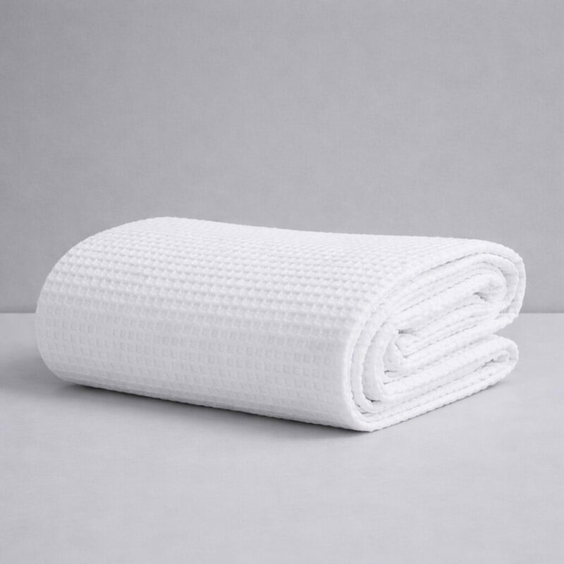 Κουβέρτα Πικέ Μονή Waffle Ξενοδοχείου 165X245 White 5047133
